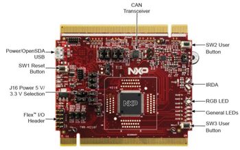 NXP Semiconductors TWR-KE18Fタワー・システム・モジュール